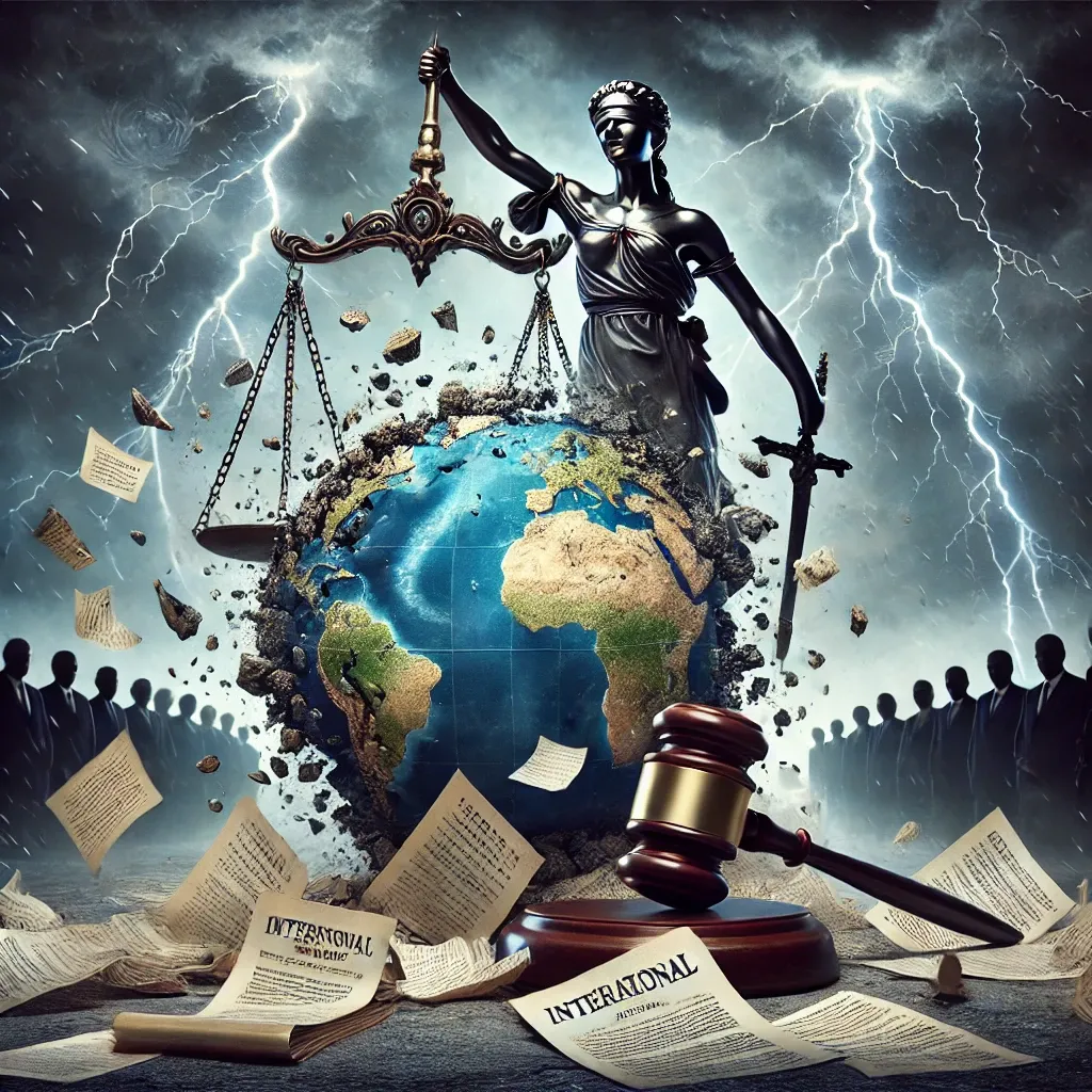 International Law isn't a thing.